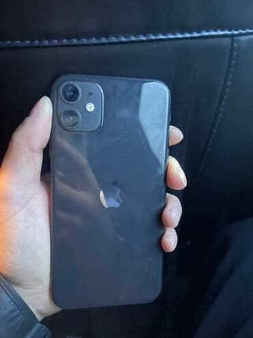 ош телефон айфон: IPhone 11, Б/у, 128 ГБ, Черный, 80 % — 2
