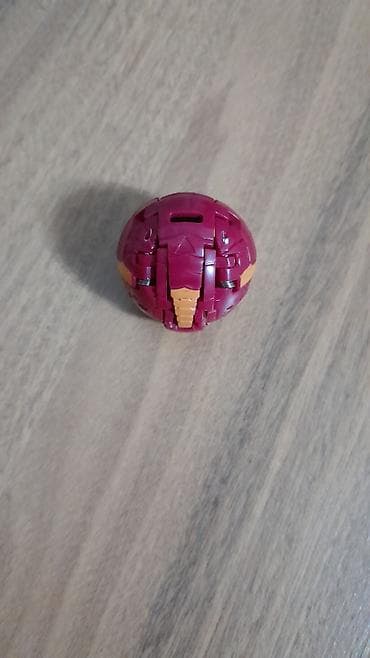 bakugan: Бакуган-трансформер (шар-трансформер) - Цвет: бордовый с оранжевыми — 2