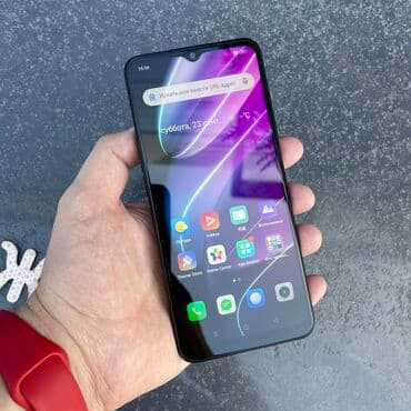 телефон realmi: Realme Q, Б/у, 128 ГБ, цвет - Черный, 2 SIM — 4