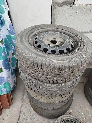 205 70 15 с: Колеса в сборе 195 / 65 / R 15, Зима, Б/у, Комплект, Легковые, Железные, отверстий - 5 — 1