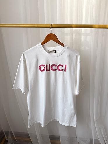 Лосиналар, леггинсылар: Футболка, Оверсайз, Пахта, Жаңы, Стандарт — 1