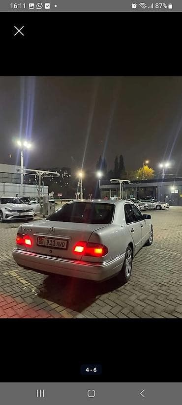 mers 212: Mercedes-Benz E-Class: 1998 г., 4.3 л, Автомат, Бензин, Седан — 4
