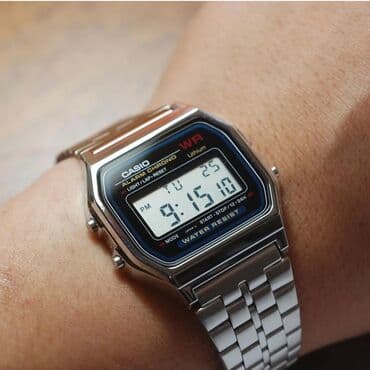 умные часы новый: Casio vintage модель a159wa-n1 сборка япония ___ функции  — 1