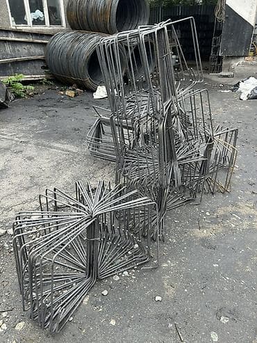 Хомуты для армирования (хомуты) для железобетонных конструкций. -