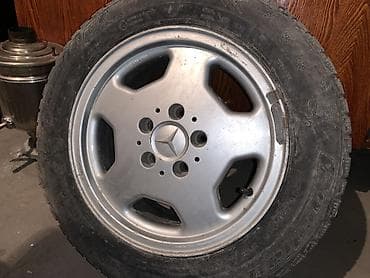 Транспорт: Дөңгөлөктөр монтажда R 15, Кыш, Комплект, Жеңил унаалар, Куйма, тешиктери - 5 — 1