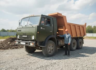 купить грузовой автомобиль с манипулятором бу: Грузовик, Камаз, Дубль — 1
