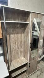 Буфеты: Шкаф-прихожая, Новый, С зеркалом, ЛДСП — 2