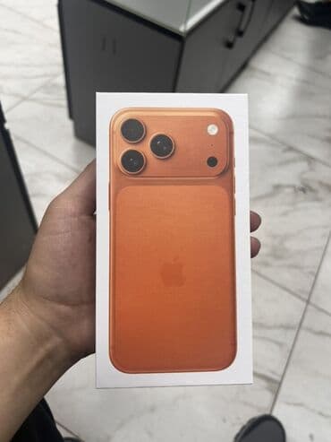 IPhone 17 Pro Max, Новый, 256 ГБ, Оранжевый