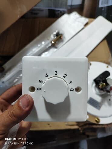 бу вентиляторы: Вентилятор Потолочный, Лопастной — 6