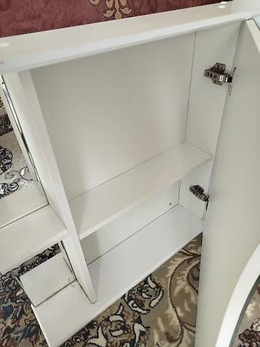 зеркало для комнаты: Шкаф для ванной, С зеркалом, ЛДСП — 2