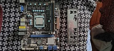 оригинальные аирподсы 1: Материнская плата для ПК, ASRock, LGA1155, Micro-ATX — 1