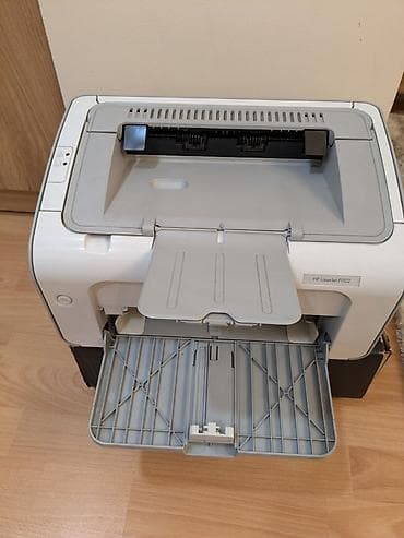 Принтер HP LaserJet P1102 Печать идеальная, картридж стоит
