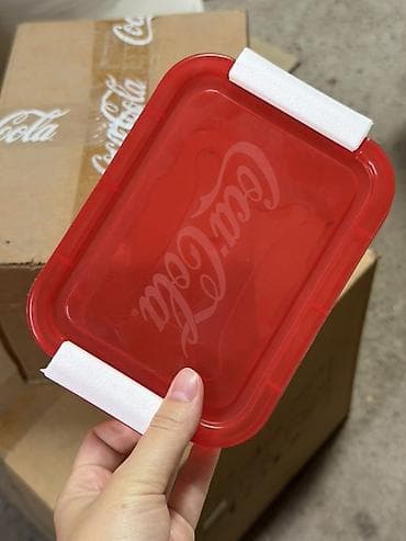 кола буква: Набор брендированной посуды и аксессуаров (Coca‑Cola, Fanta, Piko — 5