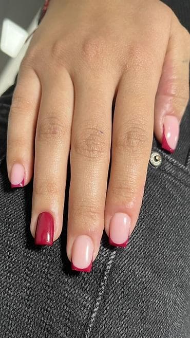 планшет apple: Маникюр с покрытием гель‑лаком - Аккуратная форма «квадрат/сквоувал» — 1