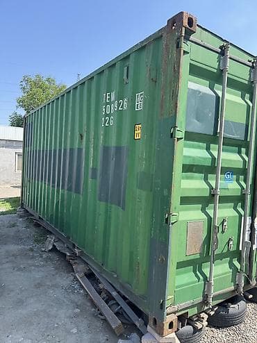 купить контейнер в оше: Морской контейнер 20-40-45 футов High Cube (40HC) Характеристики: - — 5