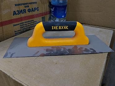 Дом и сад: Шпатель-гладилка DEKOK с пластиковой ручкой - Назначение: нанесение и — 1