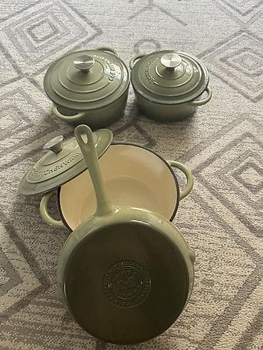 чугунный набор: Чугунный набор посуды CRE Kitchenware (4 предмета) Цвет: благородный — 1