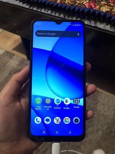 apple 12: Realme C30s, 32 ГБ, цвет - Черный, 2 SIM — 3