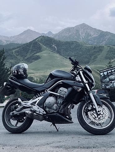 Мототехника: Спортбайк Kawasaki, 650 куб. см, Бензин, Взрослый, Б/у — 2