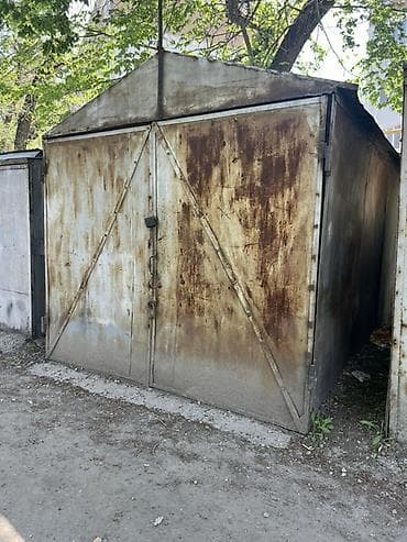 Металлический гараж (ракушка/бокс) разборной конструкции. - Материал