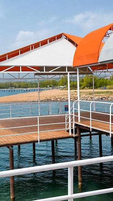 Гостевые дома на Иссык-Куле: Гостевой дом на Иссык-Куле, Esal Guest House, Бостери, 10+ мест, На летний сезон — 4