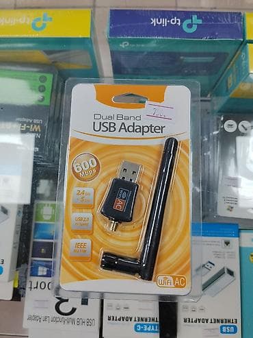 wifi extender: Двухдиапазонный USB Wi‑Fi адаптер - Стандарты: IEEE 802.11ac - — 1