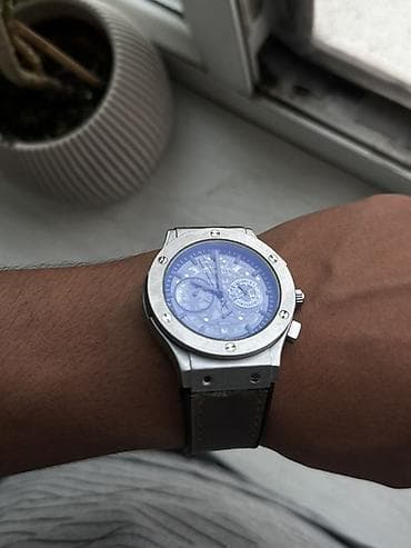 Аксессуарлар: Часы Hublot Big Bang (Geneve), мужские - Корпус: стальной, фирменные — 5