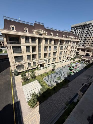 квартира берилет бишкек кызыл аскер: 3 бөлмө, 97 м², Элитка, 1 кабат, ПСО (өзү оңдоп түзөтүп бүтүү үчүн) — 9