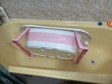 ванночка для детей: Б\У Складная детская ванночка ALEX&CARE - Компактная модель с — 1