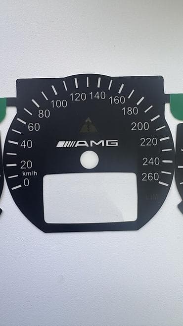 Внешний декор: Декоративные накладки На панель, Пластик, Mercedes-Benz — 2