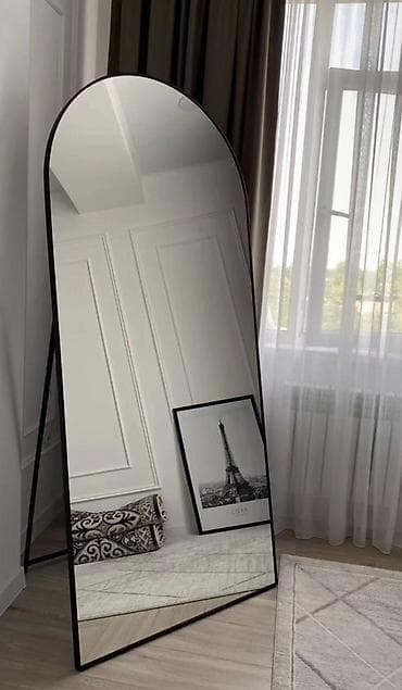 Зеркала: Напольное зеркало арочной формы - Тип: напольное, с откидной опорой - — 2