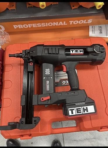Аккумуляторный гвоздезабиватель TEH LGN40-1B - Тип: бесщеточный