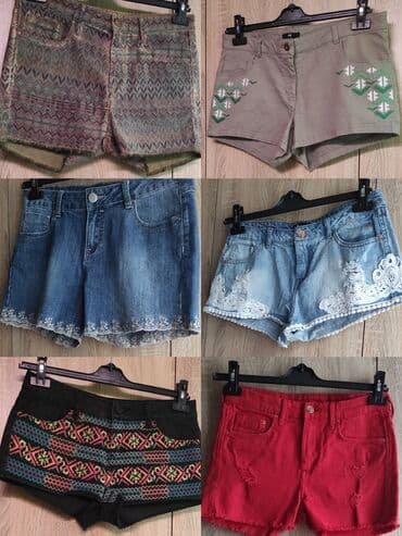 Продаются джинсовые шортики разных брендов в отличном состоянии
