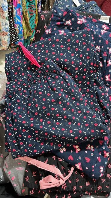 двойка брюки и кофта: Брюки Хлопок, Новый, Все размеры — 6