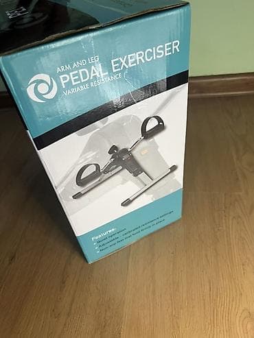 мини тренажер для ног: Велотренажер для рук и ног (pedal exerciser) Компактный педальный — 6