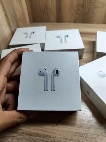 аирподс оригинал цена бишкек: Вкладыши, Apple, Новый, Беспроводные (Bluetooth), Классические — 3