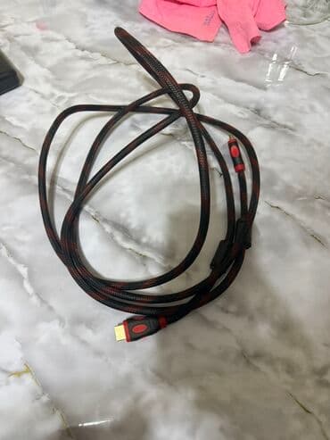 коннектор: 3 метра HDMI-кабель в нейлоновой оплётке - Интерфейс: HDMI — HDMI — 1