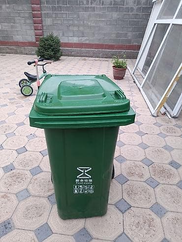 уличные урны бишкек: Контейнер для мусора . - Объём: 240 л - Материал: прочный пластик — 2