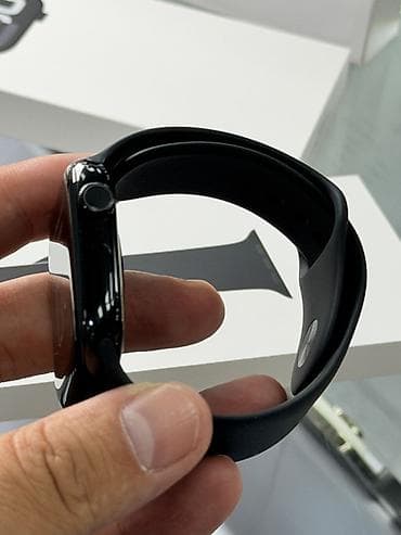 Смарт-часы: ⌚ Apple Watch Series 10, 45 мм (чёрный цвет) 💎 Состояние — почти как — 7