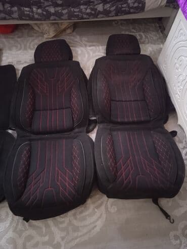авто с последующим выкупом бишкек фит: Чехлы Тканевые, цвет - Черный — 2