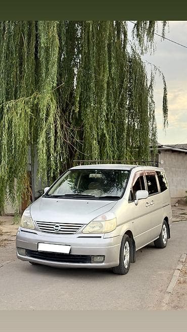 Продажа авто: Nissan Serena: 2002 г., 2 л, Вариатор, Газ, Минивэн — 2