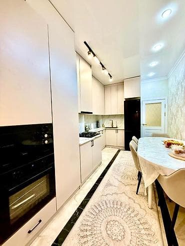 14: 3 комнаты, 85 м², Джал мкр (в т.ч. Верхний, Нижний, Средний) 14 этаж, Евроремонт — 5