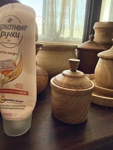 Посуда: Набор деревянной посуды ручной работы - Миски разных диаметров: от — 6