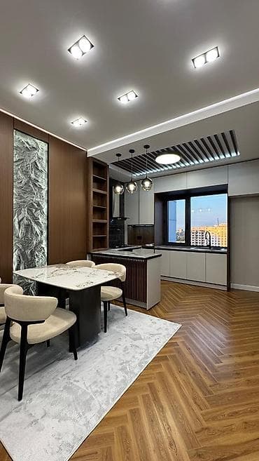 коктал: 2 комнаты, 50 м², Элитка, 12 этаж, Дизайнерский ремонт — 1