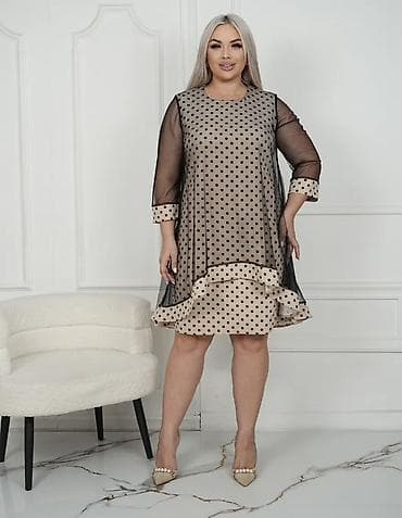 Шубы: Вечернее платье, А-силуэт, Короткая модель, Креп, С рукавами, Все размеры — 3