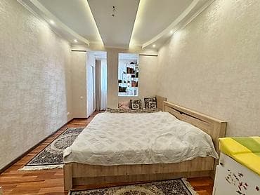 Квартиры: 3 комнаты, 119 м², Орто-Сай с. Индивидуалка, 3 этаж, Евроремонт — 5