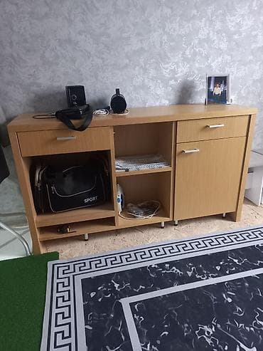 Спальный гарнитур, Шкаф, ДСП, цвет - Белый