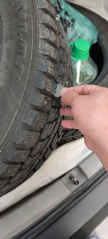 зимные шина: Шины 225 / 55 / R 18, Зимняя шипованная, 1 шт, Dunlop — 3