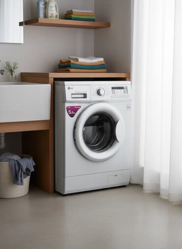 Стиральная машина LG, Автомат, До 6 кг, Компактная — 1