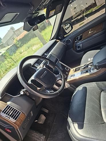фары l405: Range Rover Vogue, черный металлик, полный привод. Кузов и экстерьер — 1